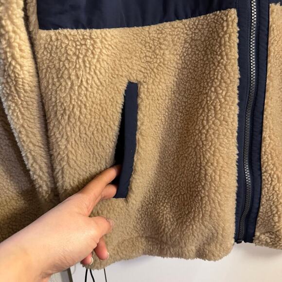 THE NORTH FACE ARCATA JACKET Boa Korea White Label Fleece Tan Men’s Size Large - Picture 4 of 10